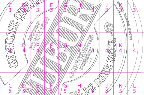 grafica tuborg fabrica vertex